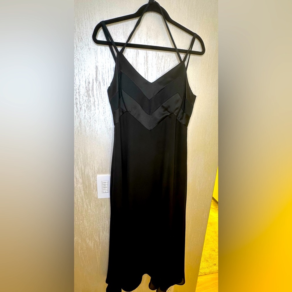 Francais black party dress size 12